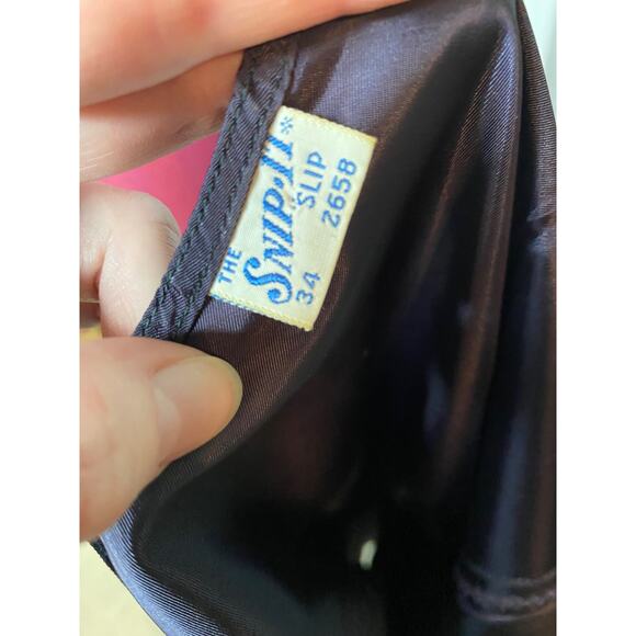 The Snip it Slip navy size 34 vintage - Picture 4 of 8